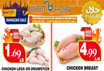 Ugarit Market Flyer April 3 to 9