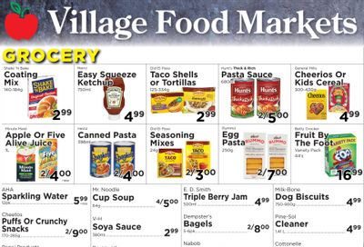 Village Food Market Flyer April 3 to 9