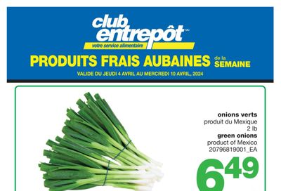 Wholesale Club (QC) Fresh Deals of the Week Flyer April 4 to 10