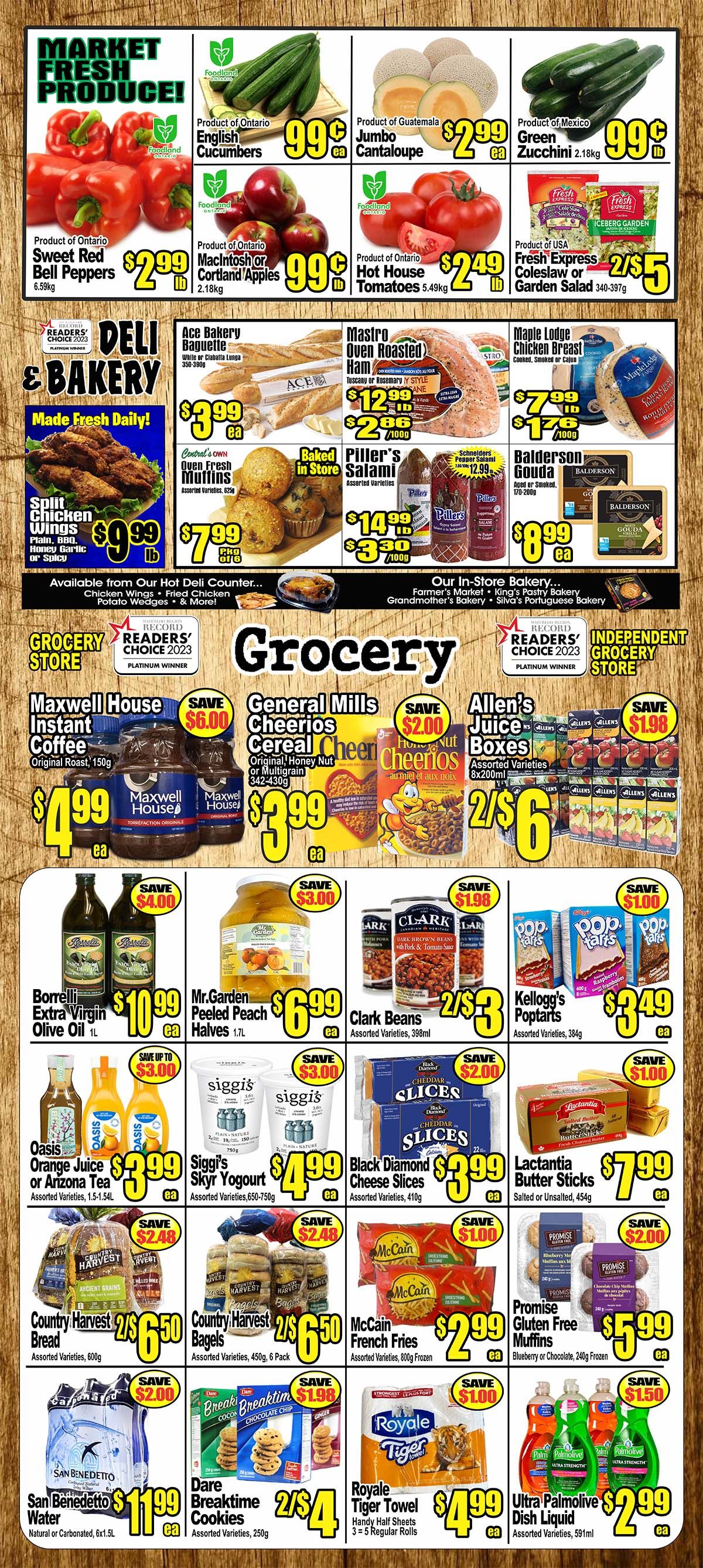 Central Fresh Market Flyer April 4 to 11