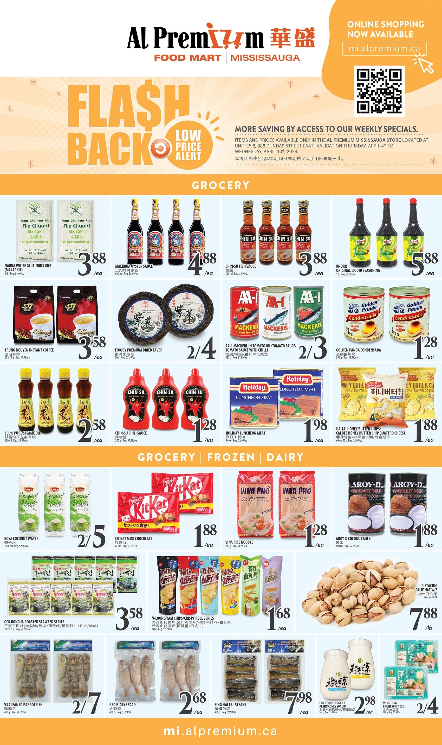 Al Premium Food Mart (Mississauga) Flyer April 4 to 10