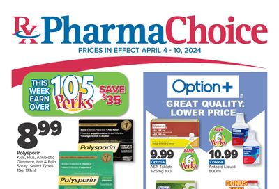 PharmaChoice (BC, AB, SK & MB) Flyer April 4 to 10