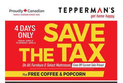 Tepperman's Flyer April 5 to 11