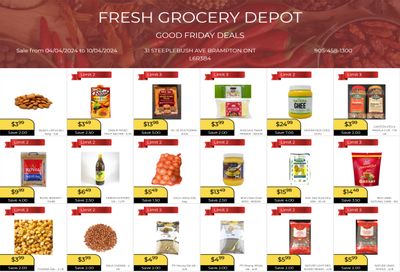 Fresh Grocery Depot Flyer April 4 to 10