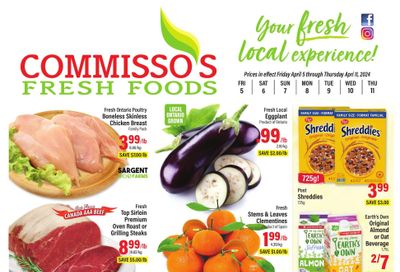 Commisso's Fresh Foods Flyer April 5 to 11