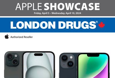 London Drugs Apple Showcase Flyer April 5 to 10