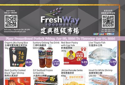 FreshWay Foodmart Flyer April 5 to 11