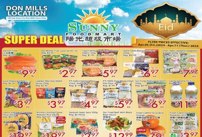 Sunny Foodmart (Don Mills) Flyer April 5 to 11