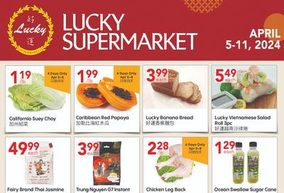Lucky Supermarket (Edmonton) Flyer April 5 to 11
