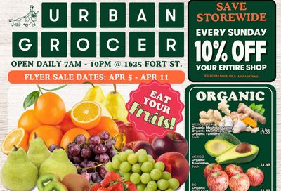 Urban Grocer Flyer April 5 to 11