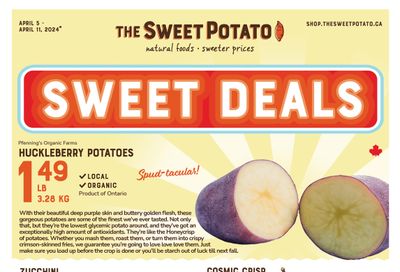 The Sweet Potato Flyer April 5 to 11