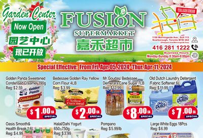 Fusion Supermarket Flyer April 5 to 11