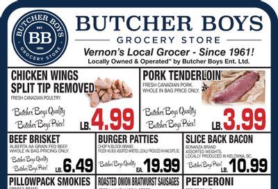 Butcher Boys Grocery Store Flyer April 3 to 11