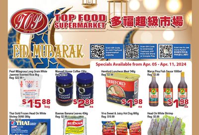 Top Food Supermarket Flyer April 5 to 11