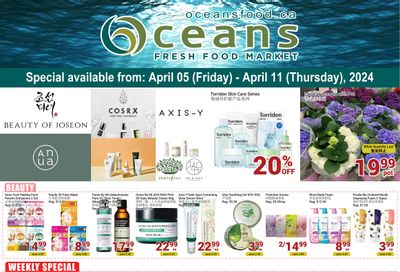 Oceans Fresh Food Market (Mississauga) Flyer April 5 to 11