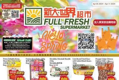 Full Fresh Supermarket Flyer April 5 to 11