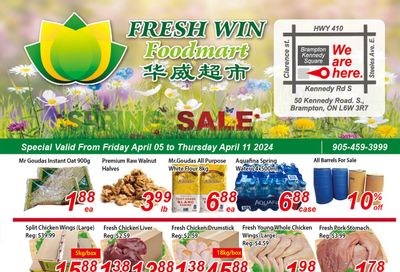 Fresh Win Foodmart Flyer April 5 to 11