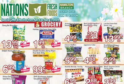 Nations Fresh Foods (Hamilton) Flyer April 5 to 11