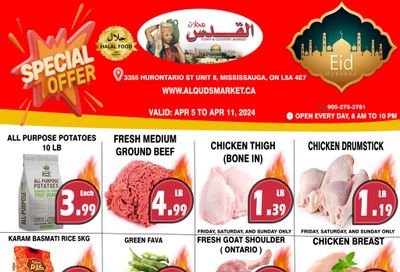Al-Quds Supermarket Flyer April 5 to 11