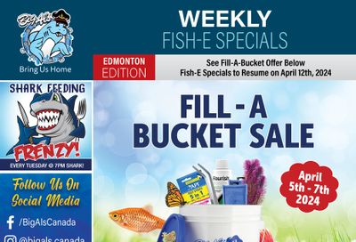 Big Al's (Edmonton) Weekly Specials April 5 to 11