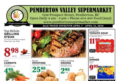 Pemberton Valley Supermarket Flyer April 7 to 13