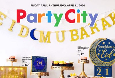 Party City Flyer April 5 to 11