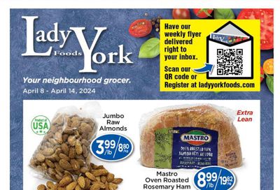 Lady York Foods Flyer April 8 to 14