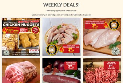Robert's Fresh and Boxed Meats Flyer April 8 to 15