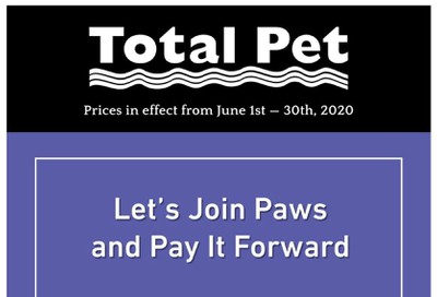 Total Pet Flyer June 1 to 30