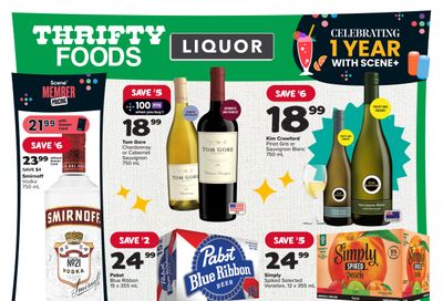 Thrifty Foods Liquor Flyer April 11 to 17