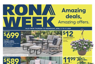 Rona (West) Flyer April 11 to 17