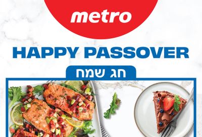 Metro (ON) Happy Passover Flyer April 11 to 17