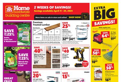 Home Hardware Building Centre (ON) Flyer April 11 to 24