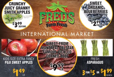 Fred's Farm Fresh Flyer April 10 to 16