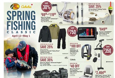 Bass Pro Shops Flyer April 11 to May 1