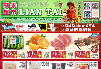 Marche Lian Tai Flyer April 11 to 17