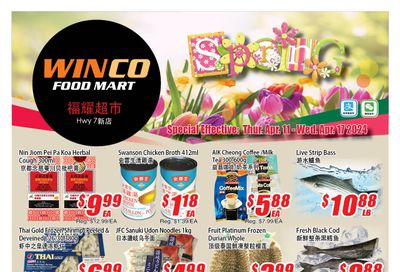 WinCo Food Mart (HWY 7) Flyer April 11 to 17