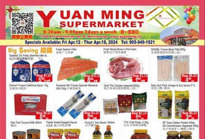Yuan Ming Supermarket Flyer April 12 to 18