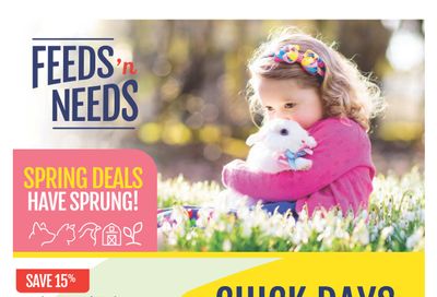 ShurGain Feeds'n Needs Flyer April 11 to 20