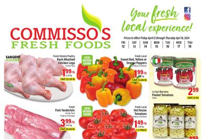 Commisso's Fresh Foods Flyer April 12 to 18