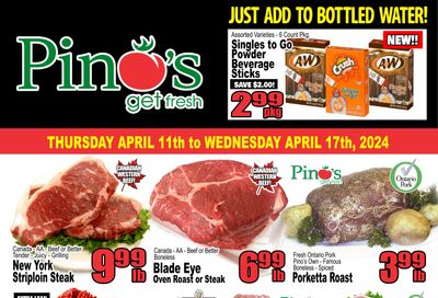 Pino's Flyer April 11 to 17