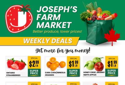 Joseph's Farm Market Flyer April 12 to 17