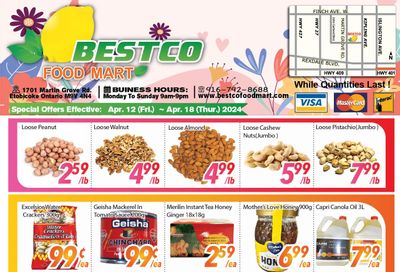 BestCo Food Mart (Etobicoke) Flyer April 12 to 18