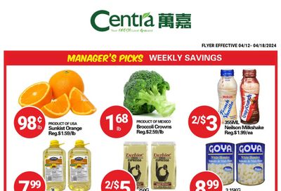Centra Foods (North York) Flyer April 12 to 18