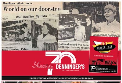 Denninger's Monthly Flyer April 17 to 28
