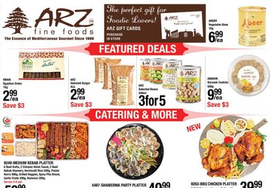 Arz Fine Foods Flyer April 12 to 18