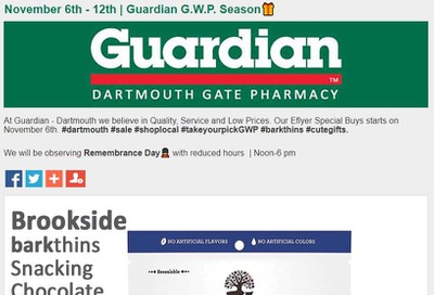Guardian (Dartmouth Gate) Flyer November 6 to 12