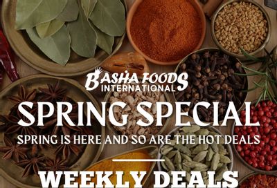 Basha Foods International Flyer April 15 to 28