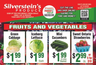 Silverstein's Produce Flyer April 16 to 20