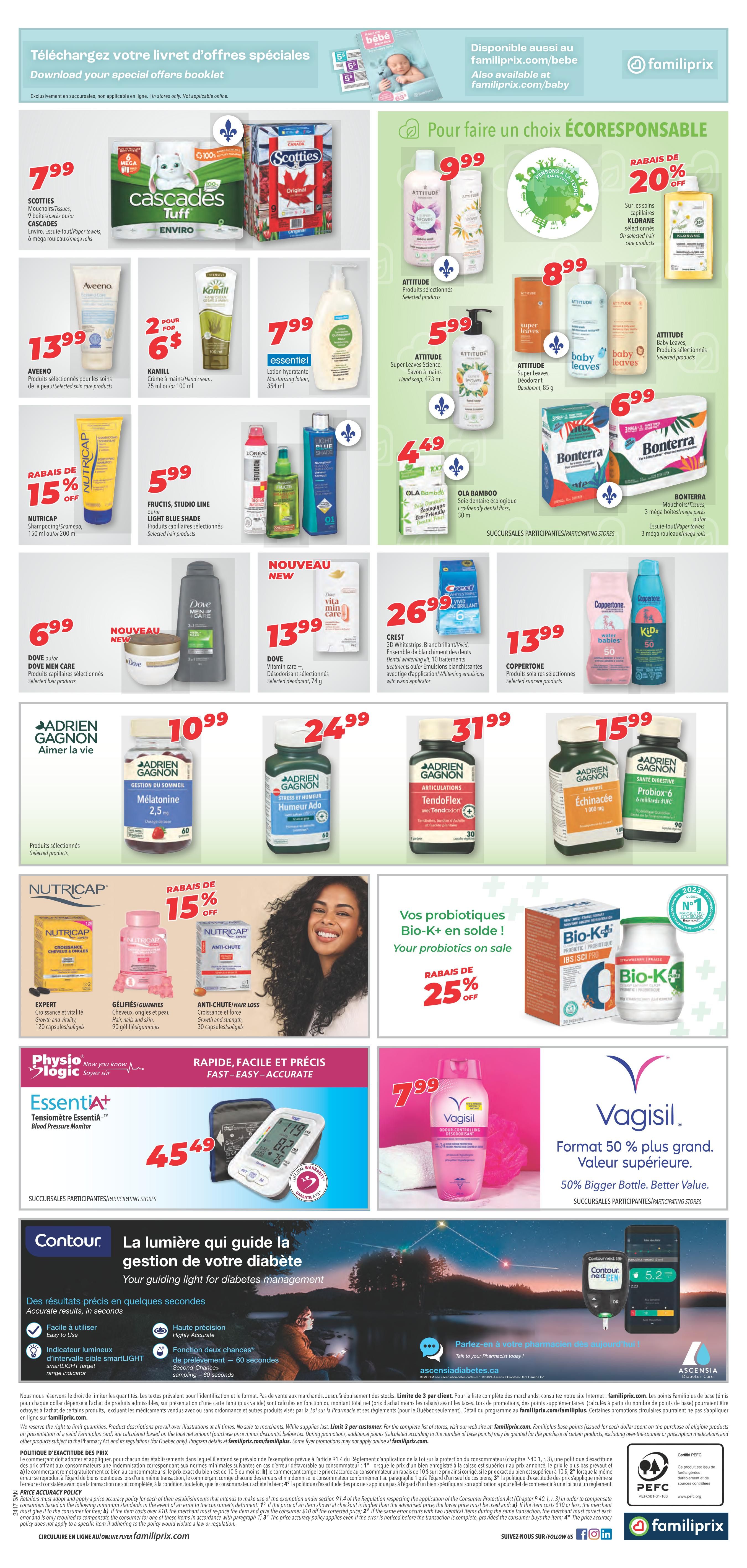 Familiprix Sante Flyer April 18 to 24